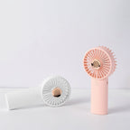 Portable Handheld Fan USB Rechargeable Compact Lightweight Quiet Operation Adjustable Wind Speed