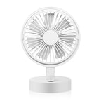 Harrow Tabletop Fan Compact Quiet Adjustable Head Small Space Cooling