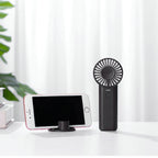Harrow Portable Handheld Fan USB Rechargeable Compact with Multiple Speed Settings