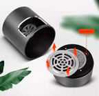 Smart Smokeless Ashtray with USB Rechargeable Battery and HEPA Filter Aluminum Portable