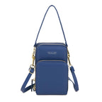 Touchscreen Phone Crossbody Bag with RFID Blocking and Removable Straps, Synthetic Leather, Fits Phones Up to 6.5 Inch