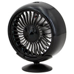 Harrow Compact Desk Cooling Fan Portable Silent Turbine Technology Black