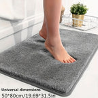 Lonneke Soft Thickened Bath Mat Highly Absorbent Slip-Resistant Machine Washable Bathroom Rug