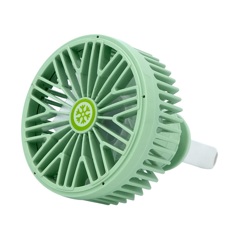 Compact Car Air Circulator Fan Portable Adjustable Angle Quiet Operation Compatible with Most Vehicles