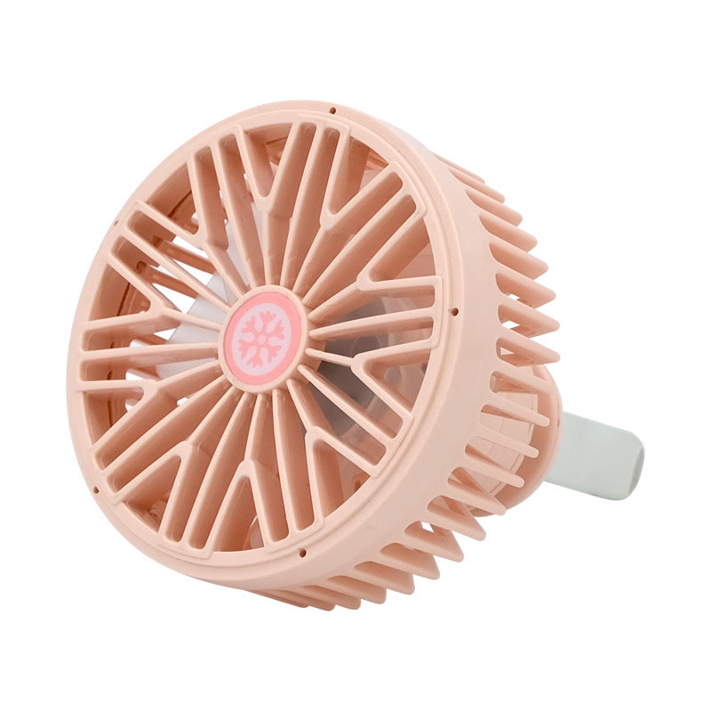 Compact Car Air Circulator Fan Portable Adjustable Angle Quiet Operation Compatible with Most Vehicles