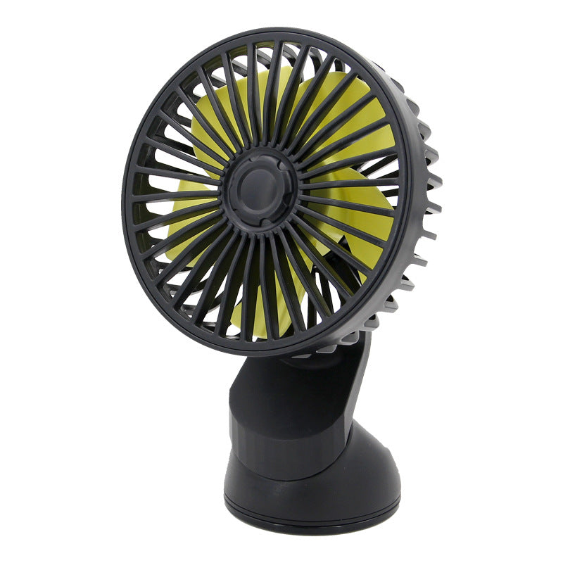 Portable Rechargeable Clip-On Fan with Adjustable Angles and Multiple Speeds for Indoor and Outdoor Use