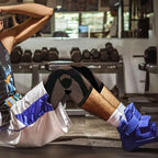 CopperFlex Knee Compression Sleeve Copper-Infused Fabric Pain Relief Support Mobility