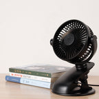 Portable Adjustable Desktop Cooling Fan Quiet Lightweight Compact Design