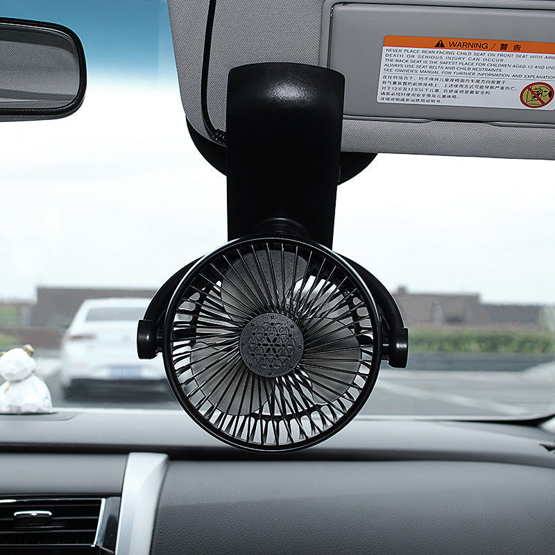 Portable Adjustable Desktop Cooling Fan Quiet Lightweight Compact Design