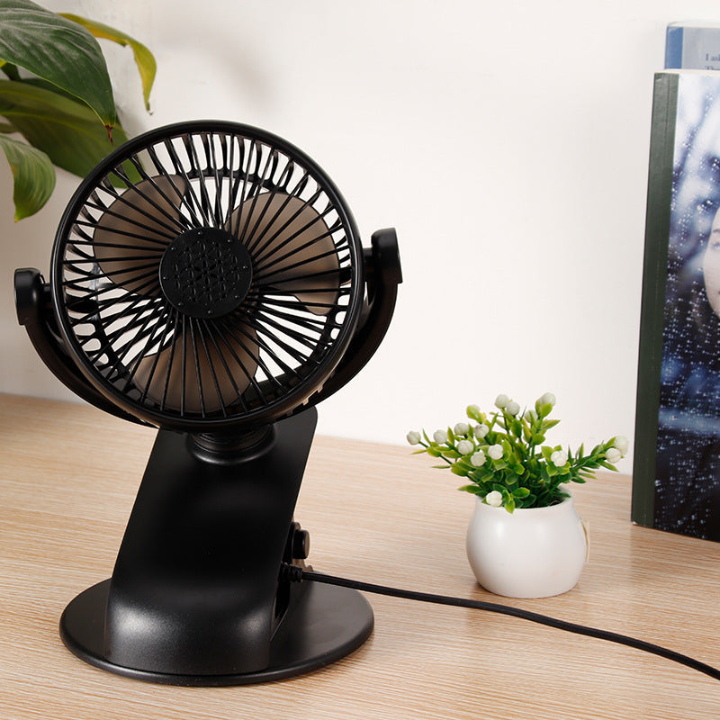 Portable Adjustable Desktop Cooling Fan Quiet Lightweight Compact Design