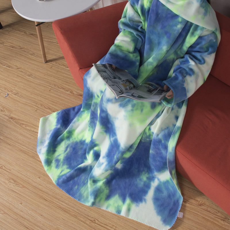 Women's Cozy Microfleece Throw Blanket Soft Warm Stylish Patterned Lightweight
