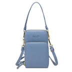 Touchscreen Phone Crossbody Bag with RFID Blocking and Removable Straps, Synthetic Leather, Fits Phones Up to 6.5 Inch