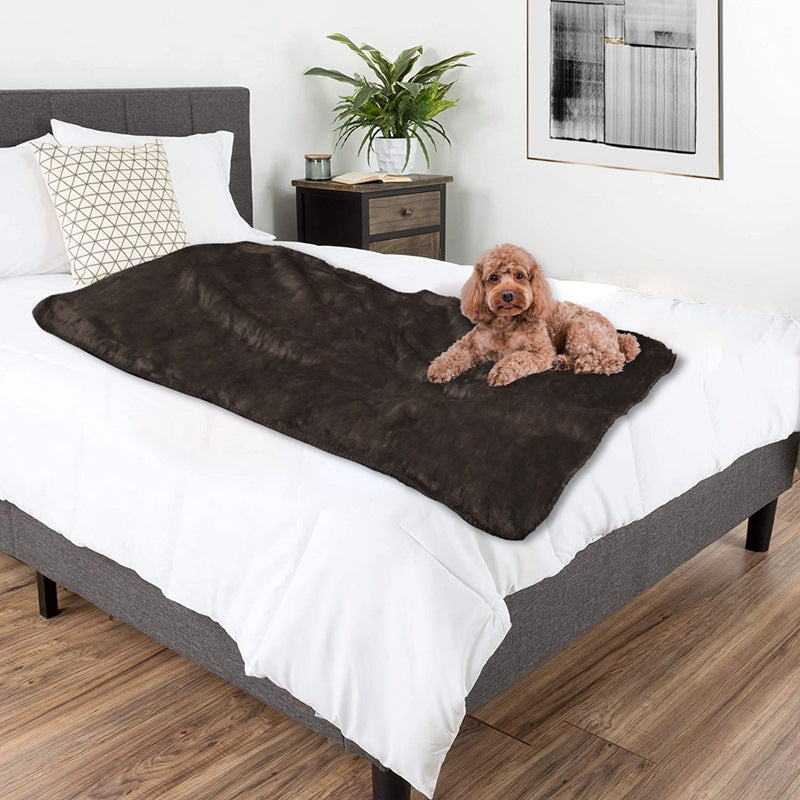 Brehn Dog Blanket Soft Warm Hypoallergenic Cozy Pet Throw for Small and Large Dogs Machine Washable