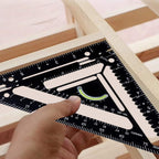 Innovative Rafter Square Tool Aerospace Aluminum Rotating Fence Flatwork Leveling Marking Jig