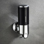 Wall Mounted Soap Dispenser Stainless Steel ABS 16.9 fl oz Push Pump Bathroom Organizer Set of 1-3