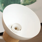 Nordic Style Metal and Wood Wall Sconce Light with Bird Accent White or Black 5-9 Inch Kid Bedroom Lamp E26/E27 Base