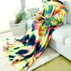 Women's Cozy Microfleece Throw Blanket Soft Warm Stylish Patterned Lightweight