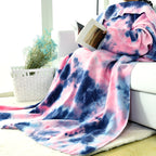 Women's Cozy Microfleece Throw Blanket Soft Warm Stylish Patterned Lightweight