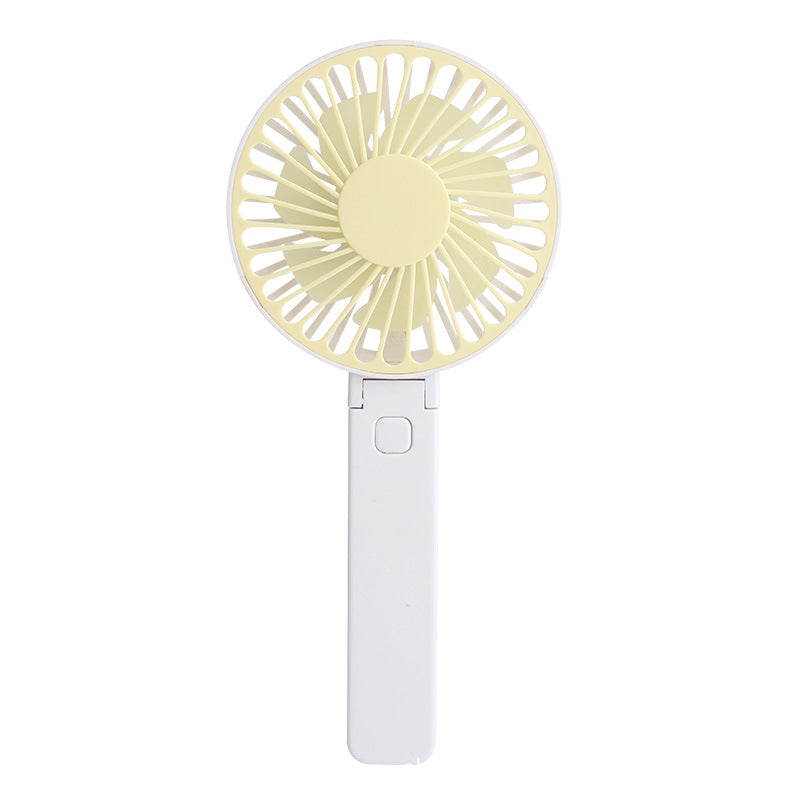 Portable Handheld Cooling Fan Rechargeable Battery Multiple Speeds Compact Lightweight