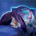 Magical Kids Bed Tent Elina Breathable Fabric Easy Setup Imaginative Design for Children 3+