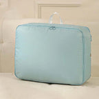 Duvet Storage Bag Premium Nylon Space-Saving Compression with Reinforced Handles Gray Oat Pink Blue