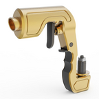 Harrow Party Beer Gun ABS Plastic Adjustable Spray Distance Beer Shooter Gold Red Black