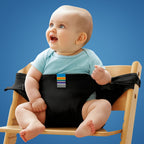 SeatGuard Baby Chair Harness Adjustable Secure Fit Breathable Cotton Portable Dining Safety Solution for Travel
