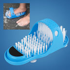 FeetEase Shower Foot Scrubber Mat No-Bend Deep Clean Massage Suction-Cup Anti-Slip Foot Cleaner