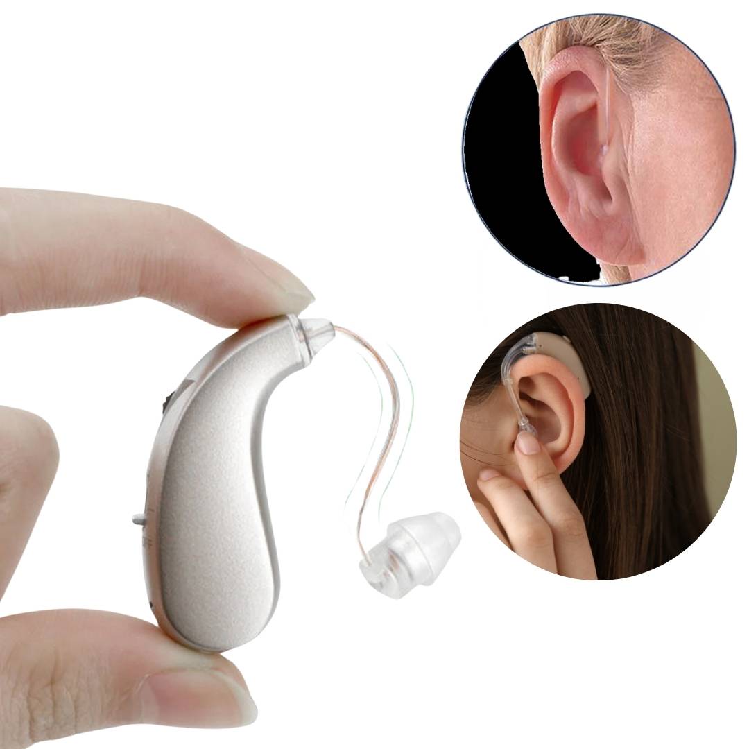 HearingPlus Rechargeable Digital Hearing Aid Clear Sound Amplification Comfortable Fit