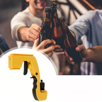 Harrow Party Beer Gun ABS Plastic Adjustable Spray Distance Beer Shooter Gold Red Black