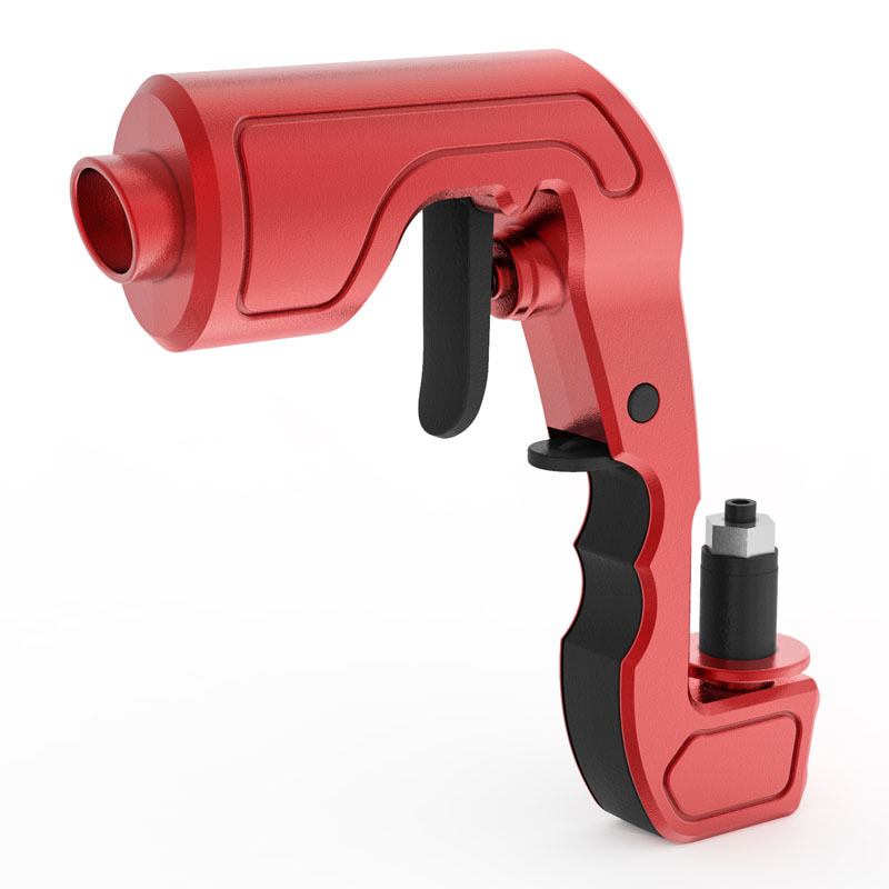 Harrow Party Beer Gun ABS Plastic Adjustable Spray Distance Beer Shooter Gold Red Black