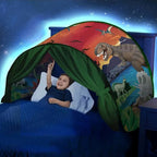 Magical Kids Bed Tent Elina Breathable Fabric Easy Setup Imaginative Design for Children 3+
