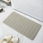 Non-Slip Bathtub Mat with Suction Cups Quick Drying Rubber Bath Shower Mat 48x78 cm