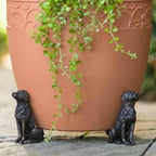 Animal-Shaped Resin Plant Pot Feet Set of 3 Cute Decorative Flower Pot Risers for Small Plants