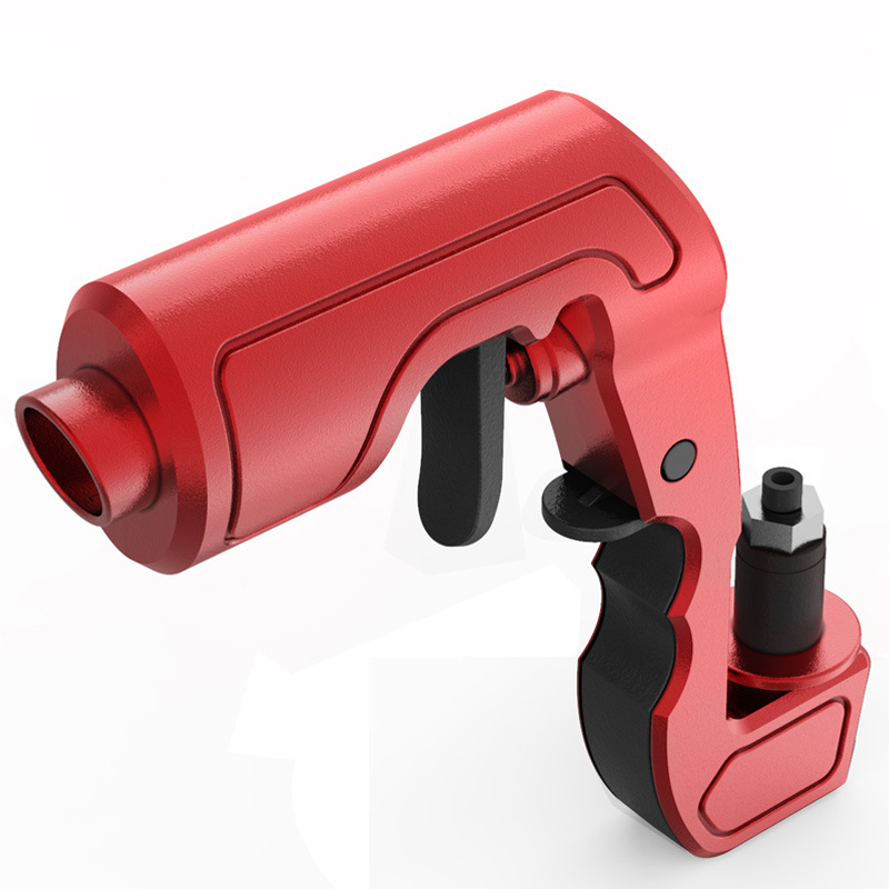 Harrow Party Beer Gun ABS Plastic Adjustable Spray Distance Beer Shooter Gold Red Black
