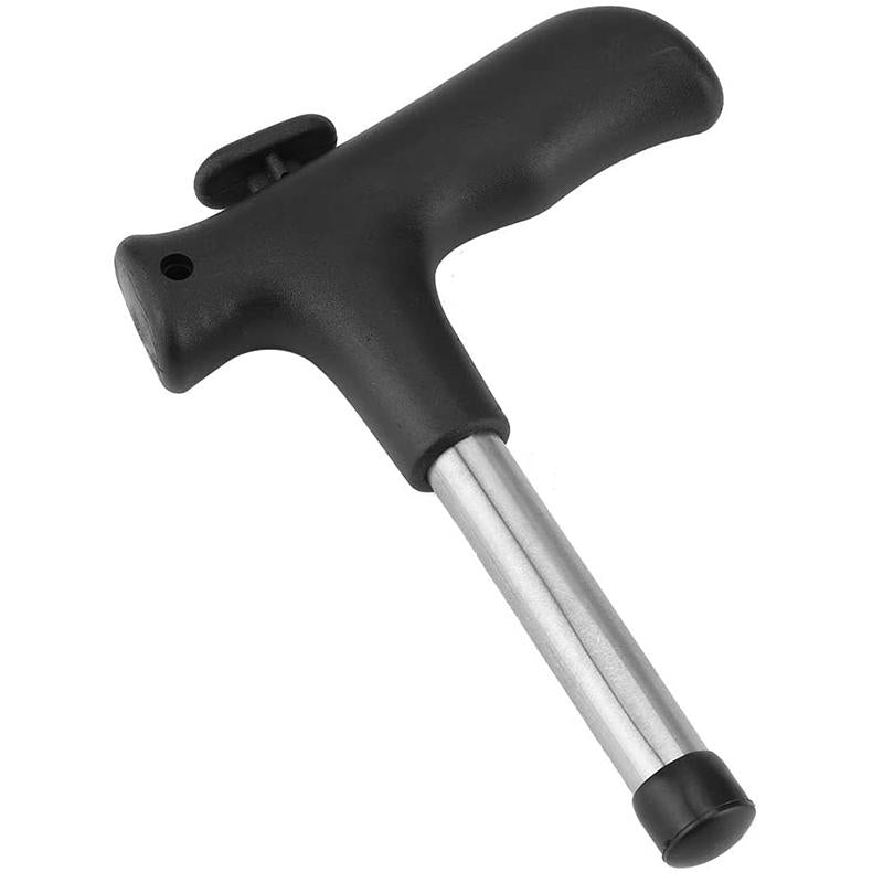 Stainless Steel Coconut Opener Tool with Ergonomic Grip and Large Hole Design for Easy Juice Access