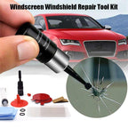 Glass Repair Fluid Resin Kit 2ml Clear Invisible Automotive Laminated Crack Fix
