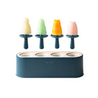 Harrow Silicone Popsicle Mold Set with Catch Tray Flexible Ice Cream Maker 4 Colors