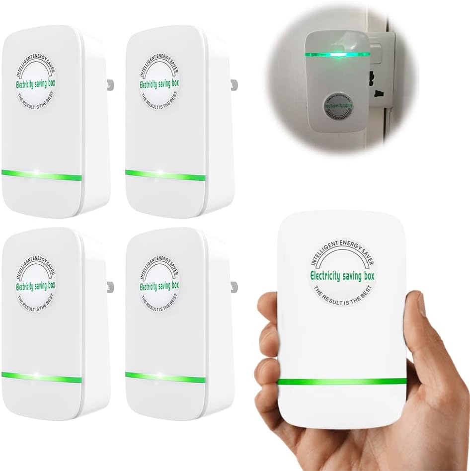 Pro Power Saver Home Energy Saving Device Electricity Usage Reducer with Surge Protection US Plug