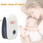 Ultrasonic Pest Repeller 3-Pack Electronic Rodent Insect Repellent Safe for Pets and Children