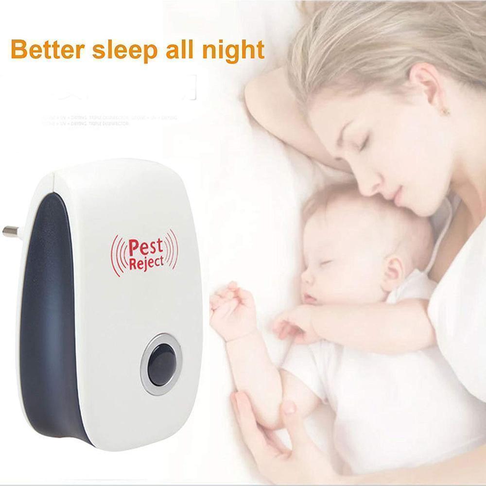 Ultrasonic Pest Repeller 3-Pack Electronic Rodent Insect Repellent Safe for Pets and Children