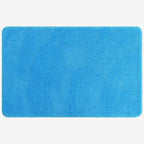 Feblilac Tufted Bath Mat Non-Slip Absorbent Soft Thick Bathroom Rug Multiple Sizes