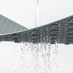 Non-Slip Bathtub Mat with Suction Cups Quick Drying Rubber Bath Shower Mat 48x78 cm