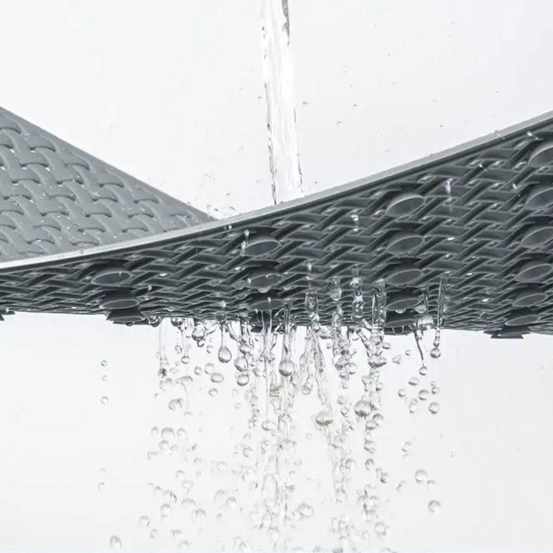 Non-Slip Bathtub Mat with Suction Cups Quick Drying Rubber Bath Shower Mat 48x78 cm