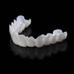 Snap-On Smile Veneers Customizable Instant Teeth Cover Natural Color Reusable Dental Appliance