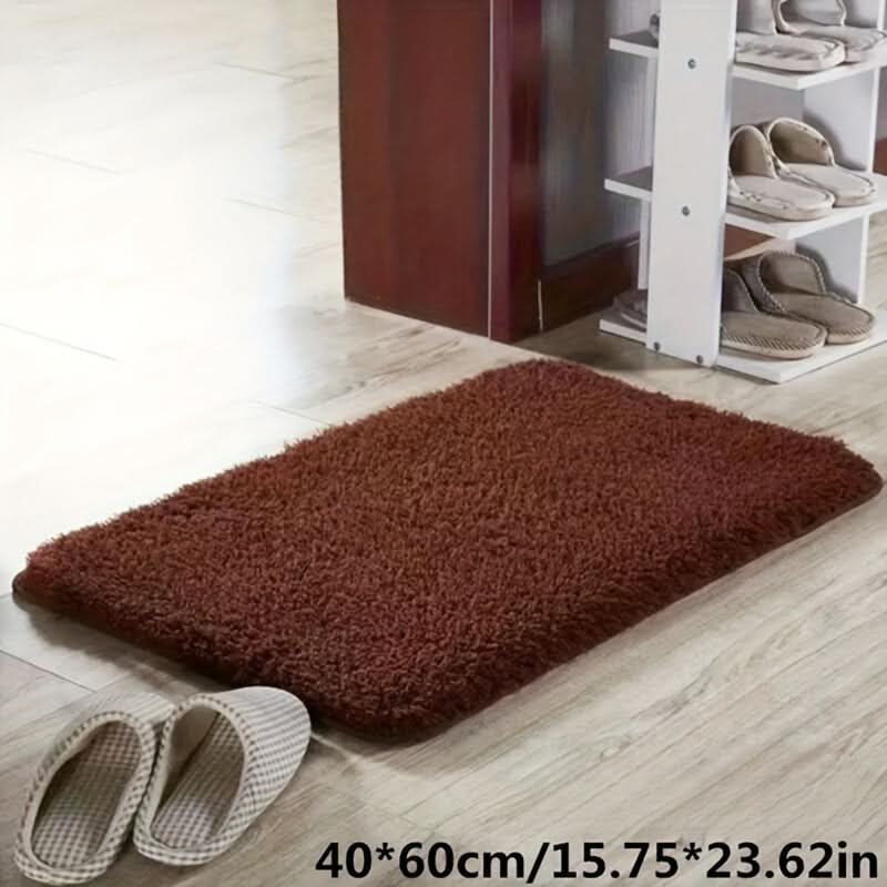 Lonneke Soft Thickened Bath Mat Highly Absorbent Slip-Resistant Machine Washable Bathroom Rug