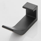 Aviro Aluminum Wall Hooks Black White Modern Decorative Coat Hooks Set of 3