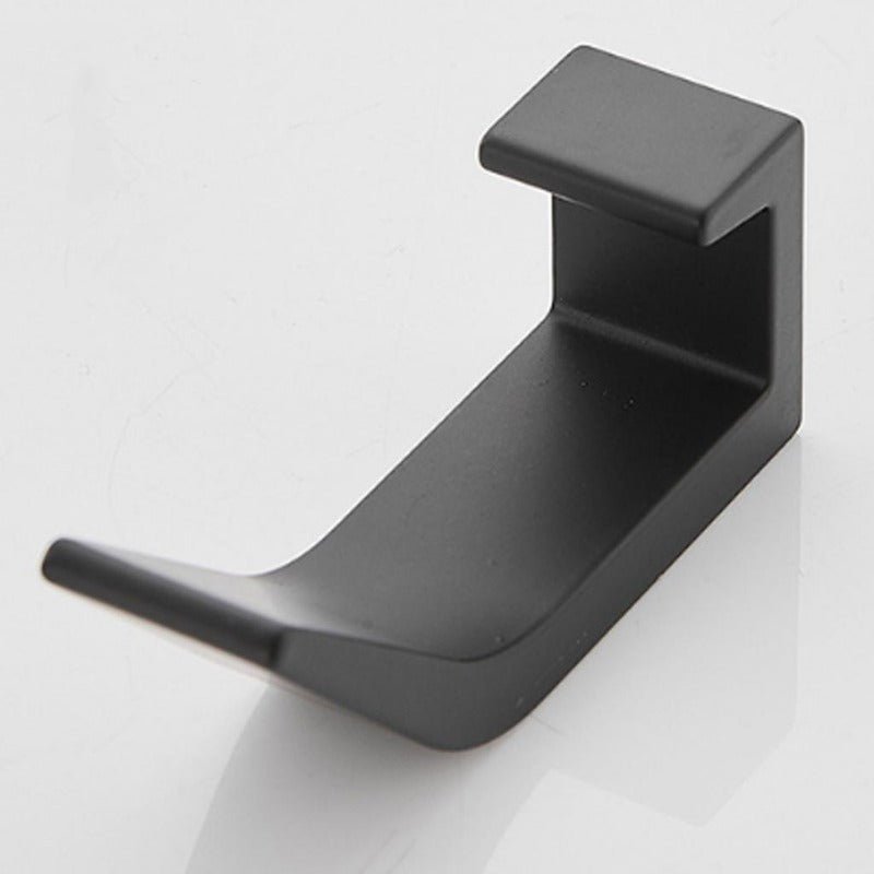 Aviro Aluminum Wall Hooks Black White Modern Decorative Coat Hooks Set of 3
