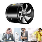 Super Suction Power Quiet Exhaust Fan 40W 600m³/h Metal Casing Multifunctional Range Hood Ventilator