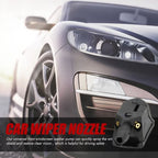 Car Wiper Nozzle Four-Hole Adjustable Spray Black Nylon 2/4/8 Pack for Truck and Car